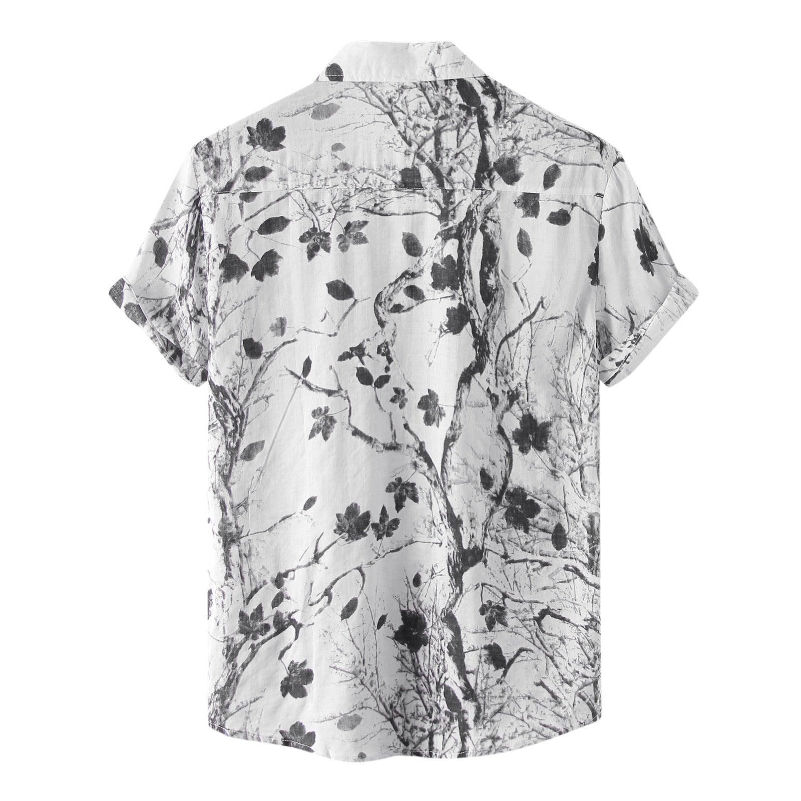 Camisa Manga Curta Estampada Fiorinni Floral