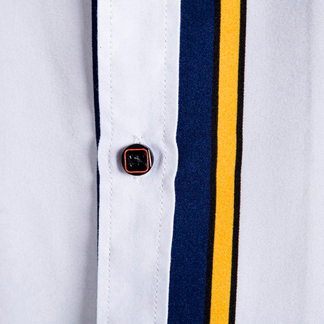 Camisa Manga Curta Listrada Fiorinni Navy