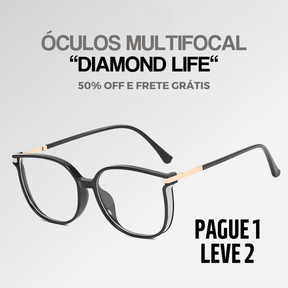 Pague 1 Leve 2 | Óculos Multifocal CRYSTAL + Brinde